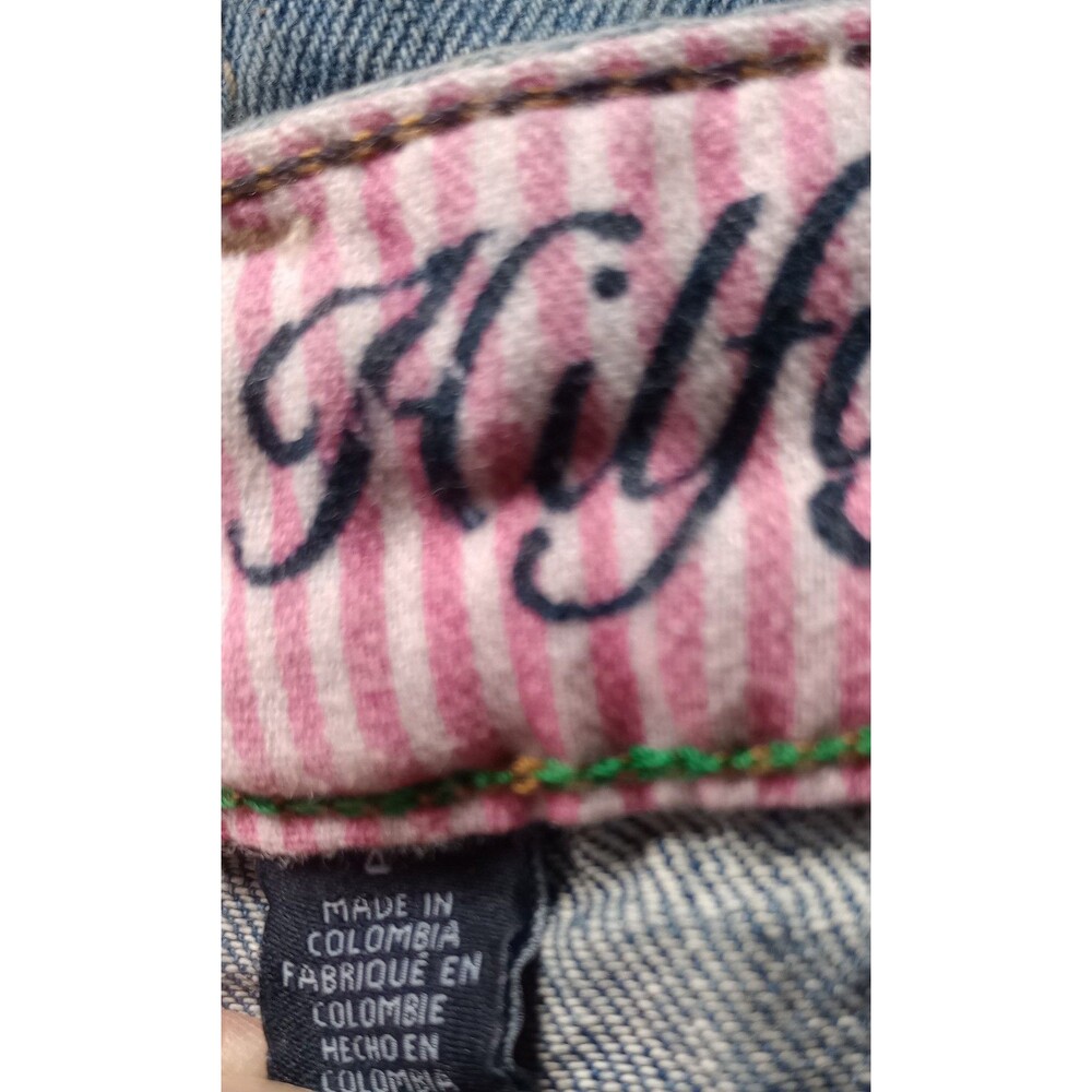 Tommy Hilfiger Women's 4 100% Cotton Blue Jean Mini Skirt - Picture 6 of 8